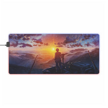 Load image into Gallery viewer, Anime Military RGB LED Mouse Pad (Desk Mat)