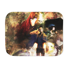 Load image into Gallery viewer, Makise, Kyouma & Mayushi Sherpa Blanket