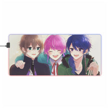 Load image into Gallery viewer, Hypnosis Mic RGB LED Mouse Pad (Desk Mat)