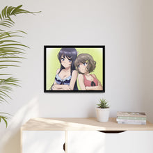 Load image into Gallery viewer, Rascal Does Not Dream of Bunny Girl Senpai Canvas Framed Art Print