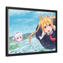 Load image into Gallery viewer, Miss Kobayashi's Dragon Maid Canvas Framed Art Print