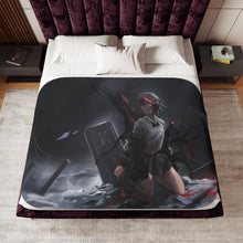 Load image into Gallery viewer, Anime Kill La Kill Sherpa Blanket