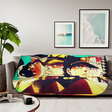 Load image into Gallery viewer, Anime Jojo's Bizarre Adventure Sherpa Blanket