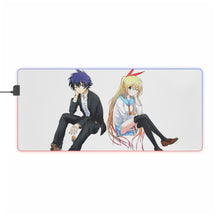 Load image into Gallery viewer, Nisekoi Chitoge Kirisaki RGB LED Mouse Pad (Desk Mat)