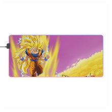 Load image into Gallery viewer, Goku SSJ3 RGB LED Mouse Pad (Desk Mat)