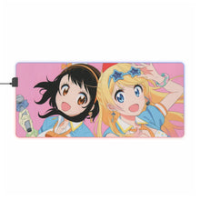 Load image into Gallery viewer, Nisekoi Chitoge Kirisaki, Kosaki Onodera RGB LED Mouse Pad (Desk Mat)