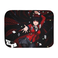 Load image into Gallery viewer, Jabami yumeko Sherpa Blanket