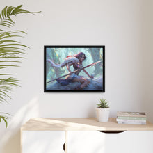 Load image into Gallery viewer, Anime Princess Mononoke Canvas Framed Art Print