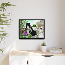Load image into Gallery viewer, Black Butler Canvas Framed Art Print