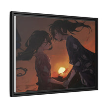 Load image into Gallery viewer, Hyakkimaru and Mio Canvas Framed Art Print