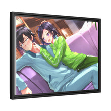 Load image into Gallery viewer, My Teen Romantic Comedy SNAFU Hachiman Hikigaya, Komachi Hikigaya Canvas Framed Art Print