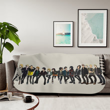 Load image into Gallery viewer, Anime Attack On Titan Sherpa Blanket