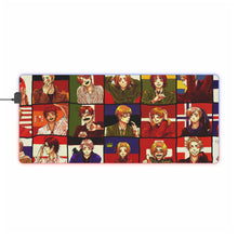 Load image into Gallery viewer, Axis Powers: Hetalia RGB LED Mouse Pad (Desk Mat)