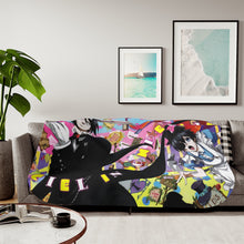 Load image into Gallery viewer, Black Butler Sherpa Blanket