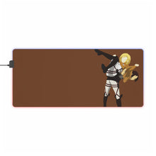 Load image into Gallery viewer, Krista Lenz and Ymir Attack on Titan RGB LED Mouse Pad (Desk Mat)