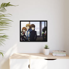 Load image into Gallery viewer, Mei,Yukari,Naoya and Kouichi Canvas Framed Art Print