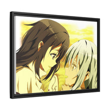 Load image into Gallery viewer, Rimuru Tempest and Shizue Izawa Canvas Framed Art Print