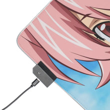Load image into Gallery viewer, Mirai Nikki Yuno Gasai RGB LED Mouse Pad (Desk Mat)