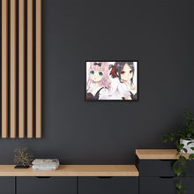 Load image into Gallery viewer, Kaguya and Chika Canvas Framed Art Print