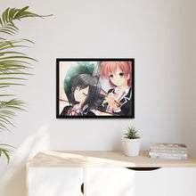 Load image into Gallery viewer, My Teen Romantic Comedy SNAFU Yukino Yukinoshita, Yui Yuigahama Canvas Framed Art Print