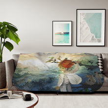 Load image into Gallery viewer, The Promised Neverland Emma Sherpa Blanket