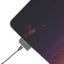 Load image into Gallery viewer, Anime Sunset RGB LED Mouse Pad (Desk Mat)