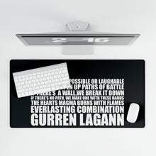 Load image into Gallery viewer, Anime Tengen Toppa Gurren Lagannr Mouse Pad (Desk Mat)