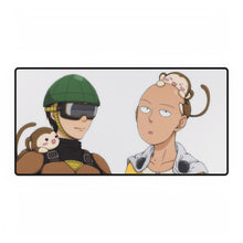Load image into Gallery viewer, Saitama and License-less Rider Mouse Pad (Desk Mat)
