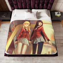 Load image into Gallery viewer, Yumeko Jabami and Mary Saotome Sherpa Blanket