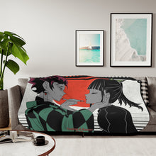 Load image into Gallery viewer, Demon Slayer: Kimetsu no Yaiba Sherpa Blanket