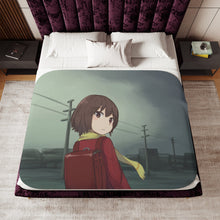 Load image into Gallery viewer, Anime ERASED Sherpa Blanket