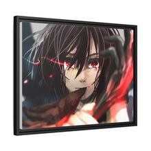 Load image into Gallery viewer, Mikasa Ackerman Canvas Framed Art Print
