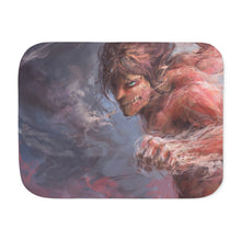 Load image into Gallery viewer, Anime Attack On Titan Sherpa Blanket