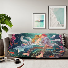 Load image into Gallery viewer, NaLu (Fairy Tail) Sherpa Blanket