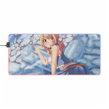 Load image into Gallery viewer, Lucy Heartfilia RGB LED Mouse Pad (Desk Mat)