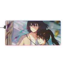 Load image into Gallery viewer, Suzume no Tojimari RGB LED Mouse Pad (Desk Mat)