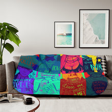 Load image into Gallery viewer, Anime Tengen Toppa Gurren Lagann Sherpa Blanket