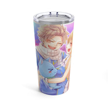 Load image into Gallery viewer, Fairy Tail Natsu Dragneel, Lucy Heartfilia, Happy Tumbler 20oz