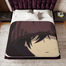 Load image into Gallery viewer, Yū Otosaka Smirking Sherpa Blanket