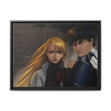 Load image into Gallery viewer, Roy Mustang Canvas Framed Art Print