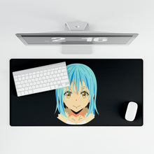 Load image into Gallery viewer, Rimuru Tempest Face ( Black background ) Mouse Pad (Desk Mat)