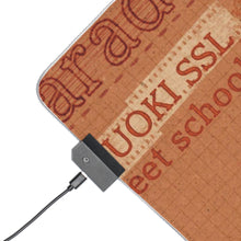 Load image into Gallery viewer, Hakuouki Shinsengumi Kitan RGB LED Mouse Pad (Desk Mat)