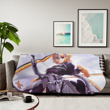 Load image into Gallery viewer, Anime Fate/Apocrypha Sherpa Blanket