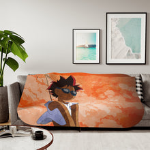 Load image into Gallery viewer, Anime Cowboy Bebop Sherpa Blanket
