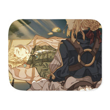 Load image into Gallery viewer, Violet Evergarden Sherpa Blanket