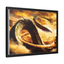Load image into Gallery viewer, Good Morning Shenron Canvas Framed Art Print