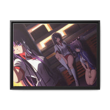 Load image into Gallery viewer, Clannad Tomoyo Sakagami, Kyou Fujibayashi, Ryou Fujibayashi Canvas Framed Art Print
