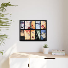 Load image into Gallery viewer, Akatsuki's members Canvas Framed Art Print