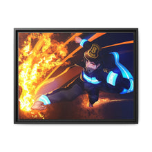 Load image into Gallery viewer, Anime Fire Force Canvas Framed Art Print