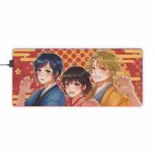 Load image into Gallery viewer, To Become a Real Heroine! The Unpopular Girl and the Secret Task RGB LED Mouse Pad (Desk Mat)